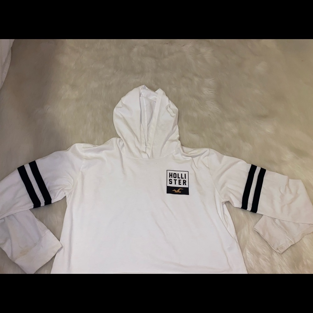 Cropped Hollister hoodie
